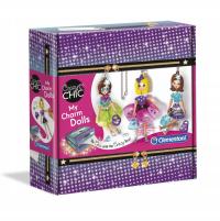 Clementoni 18587, Crazy Chic My charm dolls Jewellery Kit for Children Ages