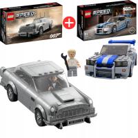 LEGO Speed Champions- Aston Martin DB5 76911+LEGO Nissan Skyline GT-R 76917