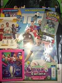 TOP 11 MAGAZYN PIŁKARSKI 2 / 2025 plus saszetki z kartami i naklejki