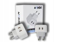 Webski ładowarka sieciowa 40W 2xUSB-C PD z ładowaniem Quick Charge