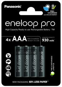 Akumulatorek Panasonic Eneloop Pro AAA (R3) 930 mAh 4 szt.