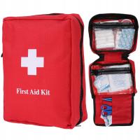 Apteczka Pierwszej Pomocy Turystyczna MIL-TEC First Aid Kit DUŻA Czerwona