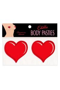 EDIBLE BODY PASTIES HEARTS