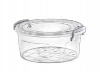 Пластиковый контейнер для нити 3400 мл круглый