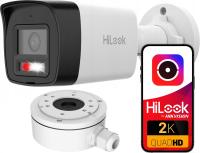 Kamera IP 4MPx PoE IPC-B140HA-LUC HiLook by Hikvision + Puszka montażowa