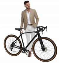 ЛЕГКИЙ ВЕЛОСИПЕД ГРАВИЙ АЛЮМИНИЕВЫЙ МУЖСКОЙ ДИСКИ МНОГОПОЗИЦИОННЫЙ 28 ДЮЙМОВ 