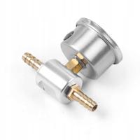 ADAPTER PRZEŁYWOWY NA WĄŻ GAŹNIK MANOMETR WSKAŻNIK CIŚNIENIA PALIWA 60 PSI