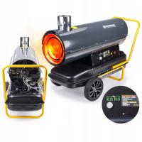 NAGRZEWNICA DMUCHAWA OLEJOWA SPALINOWA Z KOMINEM 65KW ODPOWADZENIE SPALIN