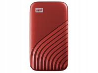 DYSK SSD PORTABLE WD MY PASSPORT 2TB RED