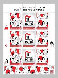 Mój znaczek - Święto Niepodległości 2025 - Arkusik od MNC