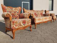 LUDWIKOWSKI НАБОР ДЛЯ ОТДЫХА BRIDGERTON ДИВАН ДИВАН 2X КРЕСЛО УШАК 311