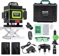 Poziomica laserowa 16 linii 360° HILDA Laser krzyżowy 2x akumulator+walizka