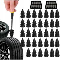 ZESTAW NAPRAWCZY WKRĘTY WULKANIZACYJNE DO OPON 40 SZT. naprawa koła w 5 min