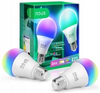 Лампа Nous P3 RGB E27 Smart WiFi 2 шт. 800lm