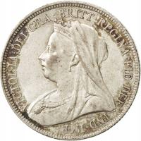 Moneta, Wielka Brytania, Victoria, Shilling, 1894,