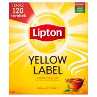 Черный чай Lipton Yellow Label 120x2g