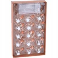 Girlanda 170 cm Lampki CHOINKOWE Na baterie 15 lampek LED - GWIAZDKI