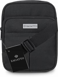 Мужская сумка через плечо, маленькая спортивная сумка для работы, черный светильник, ZAGATTO