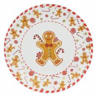 PODKŁADKA POD TALERZ WIELOKOLOROWA Ø 33 CM TWORZYWO SZTUCZNE GRUBOŚĆ 1 3 CM