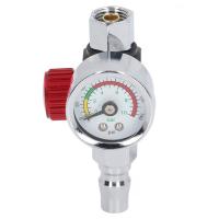 G1/4in Paint Sprayler Regulator ciśnienia powietrza Szybka dokładna V2