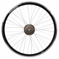 27,5-ДЮЙМОВОЕ ВЕЛОСИПЕДНОЕ КОЛЕСО, ЗАДНЕЕ КОЛЕСО СВОБОДНОГО ХОДА, 7-РЯДНЫЙ ALU V-BRAKE BLACK