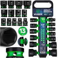 НАБОР УДАРНЫХ НАСАДОК 13 ШТ. 1/2 