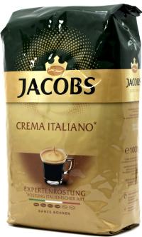 Кофе в зернах типа JACOBS CREMA ITALIANO 1000 г импорт