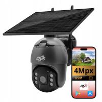 Bezprzewodowa kamera solarna GSM z wbudowaną baterią na kartę SIM 4G 4Mpx