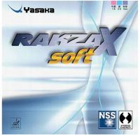 OKŁADZINA DO TENISA STOŁOWEGO YASAKA RAKZA X SOFT MAX NA RAKIETKĘ CZERWONA