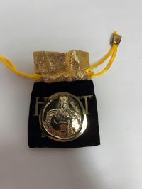 Монета медаль значок Хоббит диаметр 5 см