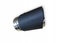 Końcówka Nakładka Okrągła Obejma Pojazdu Auta Wlotem 55mm Wylotem 78mm