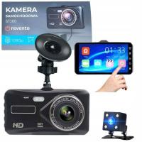 Kamera Samochodowa GT300 Wideorejestrator Kamera Cofania Dotykowy Ekran