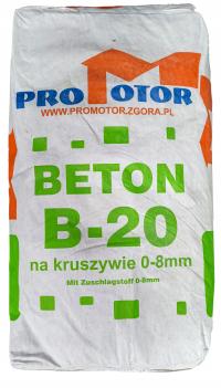 Beton konstrukcyjny B20 Promotor 25 kg worek