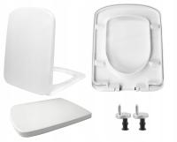 DESKA WC DO MISKI KOŁO NOVA PRO-WYPINANA, WOLNOOPADAJĄCA Z DUROPLASTU