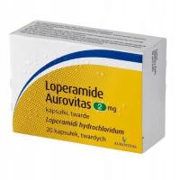Loperamide Aurovitas Lek przeciwbiegunkowy, 20 kaps.