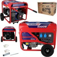 Agregat prądotwórczy DEDRA generator prądu 5,5kW 5kVA 389cm³ AVR 2x230V 12V