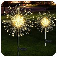 2x LAMPA SOLARNA ogrodowa 150 LED drzewko dmuchawiec fajerwerki