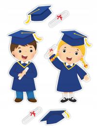 Украшение больших оконных украшений классная комната-школьные дети в БИРЕТАХ 6elem.