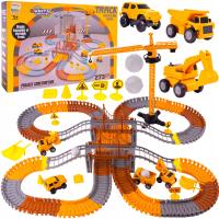 РЕЛЬСОВЫЙ ТРЕК АВТОМОБИЛЬ ГИБКИЙ 273 ЭЛЕМЕНТЫ АВТОМОБИЛЯ КРАН ДЛЯ ДЕТЕЙ