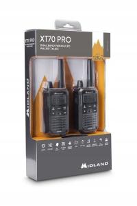 Radio PMR ALAN MIDLAND XT 70 PRO TWIN 0,5 W, typ blokady ALAN MIDLAND C1465