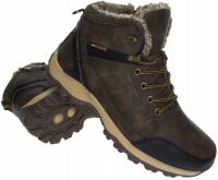 ЗИМНИЕ ТРЕККИНГОВЫЕ БОТИНКИ МУЖСКИЕ УЛИЧНЫЕ ОДНОТОННЫЕ УДОБНЫЕ ТЕПЛЫЕ ТРАППЕРЫ