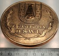 Medal Za Zasługi dla OSWL Ośrodek Szkolenia Wojsk Lądowych Elbląg