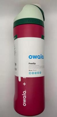 BUTELKA NA WODE OWALA RÓZOWA 710ML