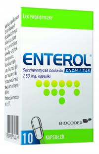 Энтерол 250 мг 10 капсул для кишечника пробиотик