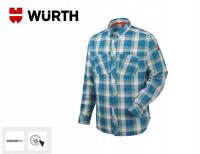 KOSZULA ROBOCZA WURTH MODYF NATURE NIEBIESKA R.S