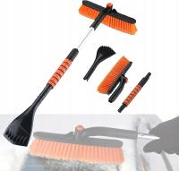 Skrobaczka Samochodowa ze Zmiotką Do Śniegu Obrotowa Regulowana