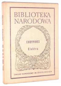 Eurypides ELEKTRA [BN] [wyd.I 1969]