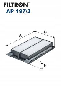 Воздушный фильтр FILTRON AP 197/3