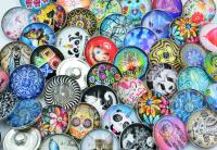 1x SNAP pin oczko do bransoletki wisiorka 100 WZORÓW