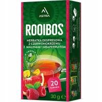 Herbata Astra Rooibos Malina z Grapefruitem Ex20